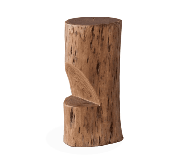 Solid Wood INDIANA LOG Bar Stool / Bar Chair