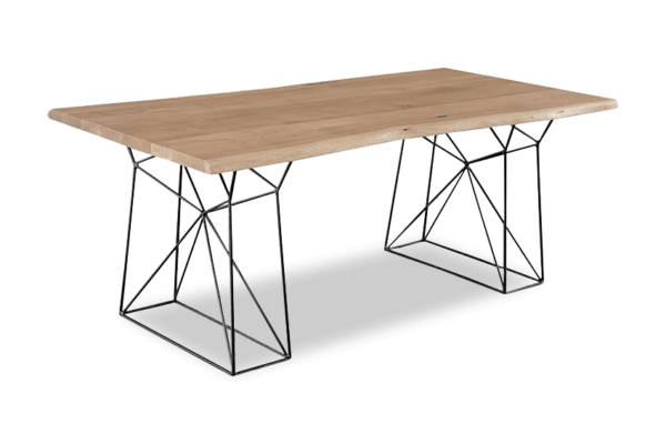 Solid Wood INDIANA Bare Dining Table