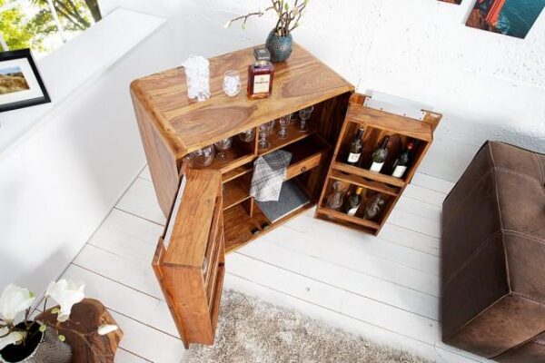 Solid Wood Curved Bar - Image 6