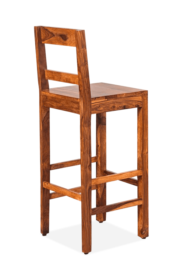 Solid Wood Bar Chair - Image 4