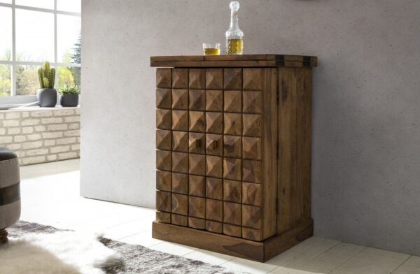 Solid Wood Bowley Bar