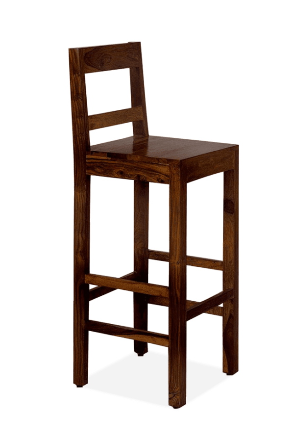 Solid Wood Bar Chair - Image 3