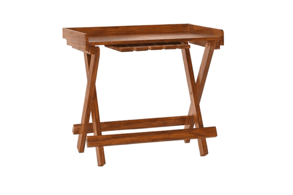 Solid Wood Kuber Bar Trolley / Table - Image 6