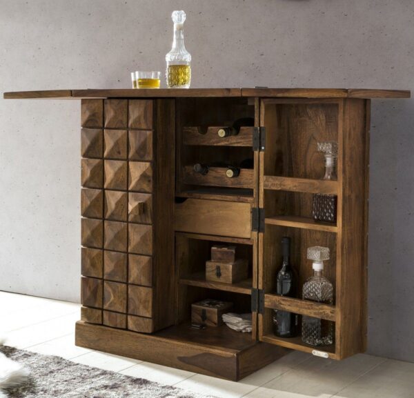 Solid Wood Bowley Bar - Image 4
