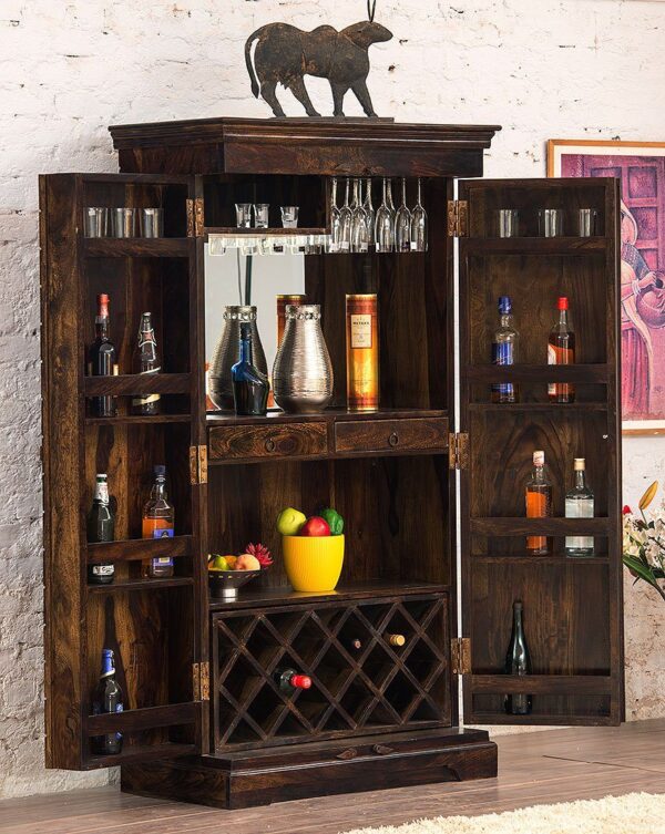 Solid Wood Bowley Bar Grand - Image 3