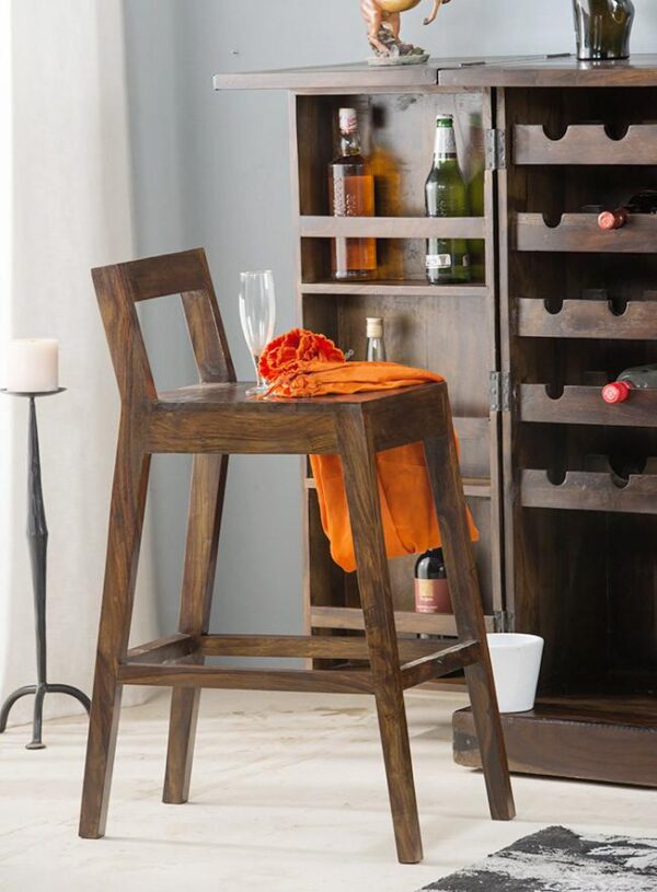 Solid Wood Bar Stool / Bar Chair - Image 5