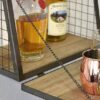 Solid Wood Indiana Wall Hanging Bar - Image 3