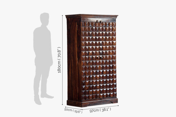 Solid Wood Bowley Bar Grand - Image 5
