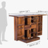 Solid Wood Bowley Bar - Image 8